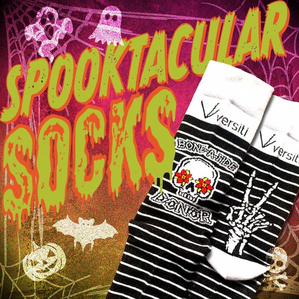 Donate in October to Walk Away in Some Spooktacular Socks